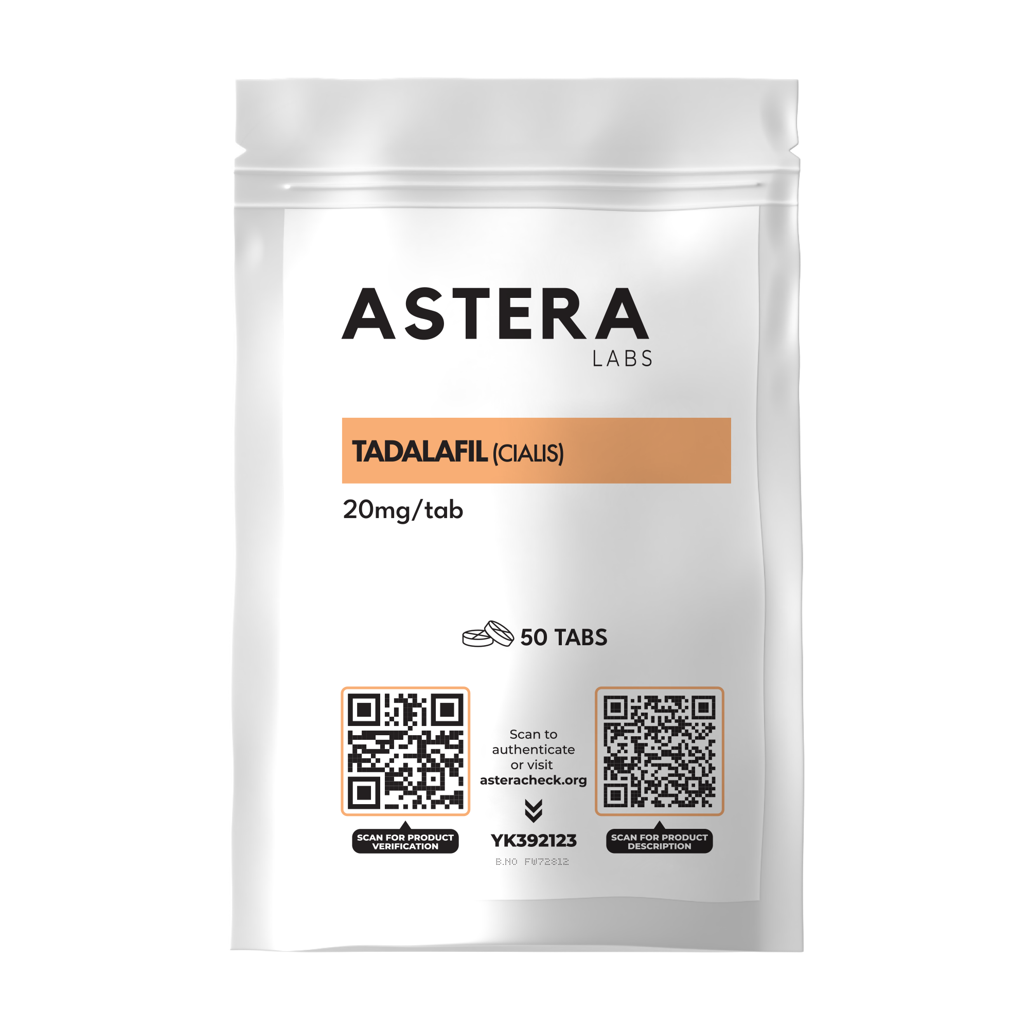 Tadalafil Cialis 50 Tabs Astera Labs