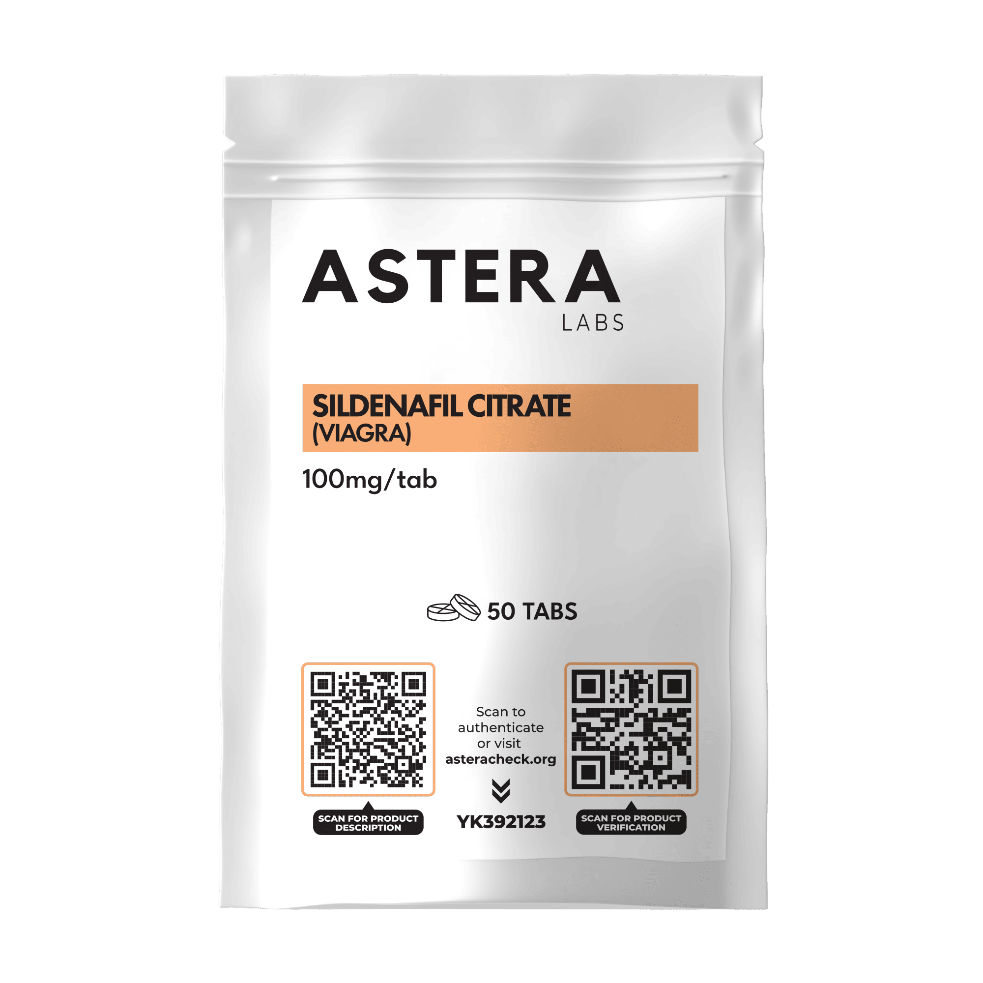 Sildenafil Citrate (Viagra) 50 tabs
